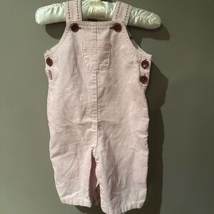 🫶Old Navy Light Pink Baby Corduroy Overalls
